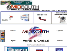 Tablet Screenshot of midsouthglobal.net